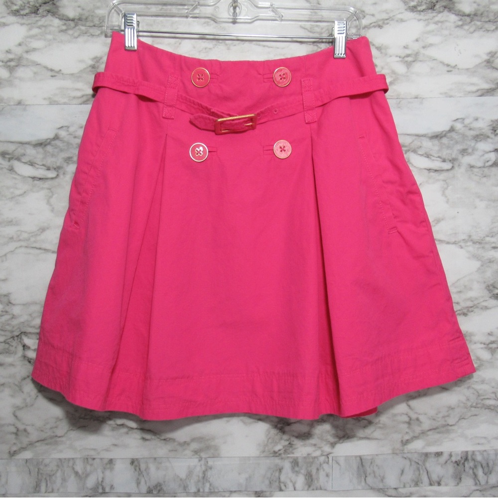 Lilly Pulitzer Riley Pleated Skirt Size 4 Pink